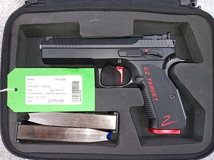 CZ SHADOW 2 TARGET 9mm New